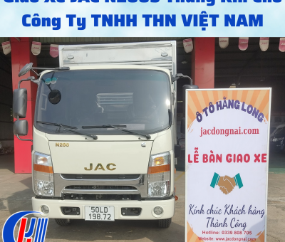 GIAO XE N200S 1T99 THÙNG KÍN CHO CÔNG TY TNHH THN VIỆT NAM