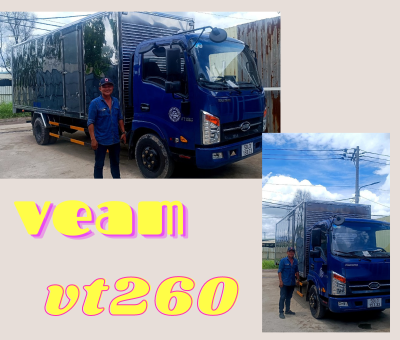 Giao xe VEAM VT260 cho Công ty Bách hóa Trung Hồng