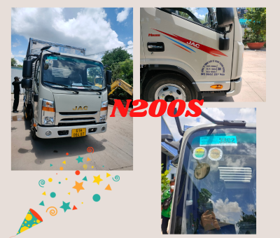 Giao xe JAC N200S cho khách hàng công ty Thanh Dương