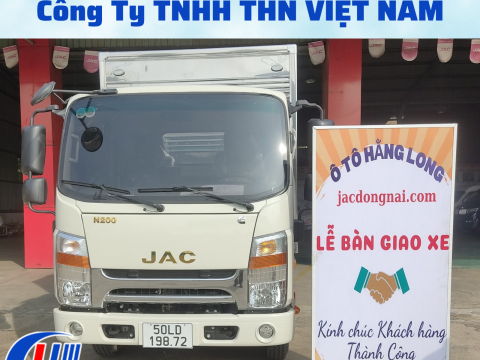 GIAO XE N200S 1T99 THÙNG KÍN CHO CÔNG TY TNHH THN VIỆT NAM