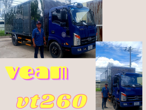 Giao xe VEAM VT260 cho Công ty Bách hóa Trung Hồng