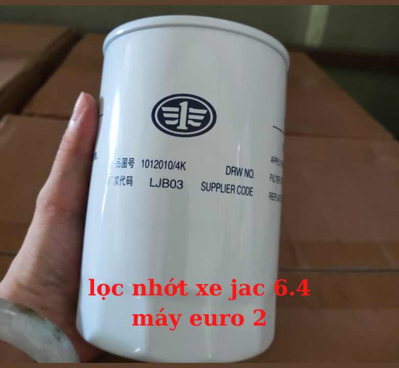 LỌC NHỚT XE JAC 6.4T MÁY EURO 2
