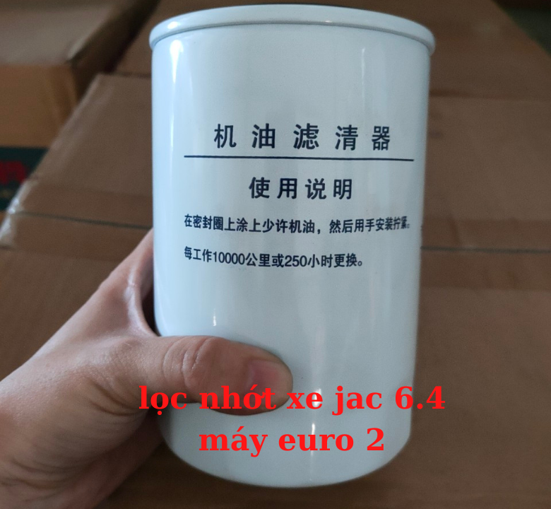 LỌC NHỚT XE JAC 6.4T MÁY EURO 2