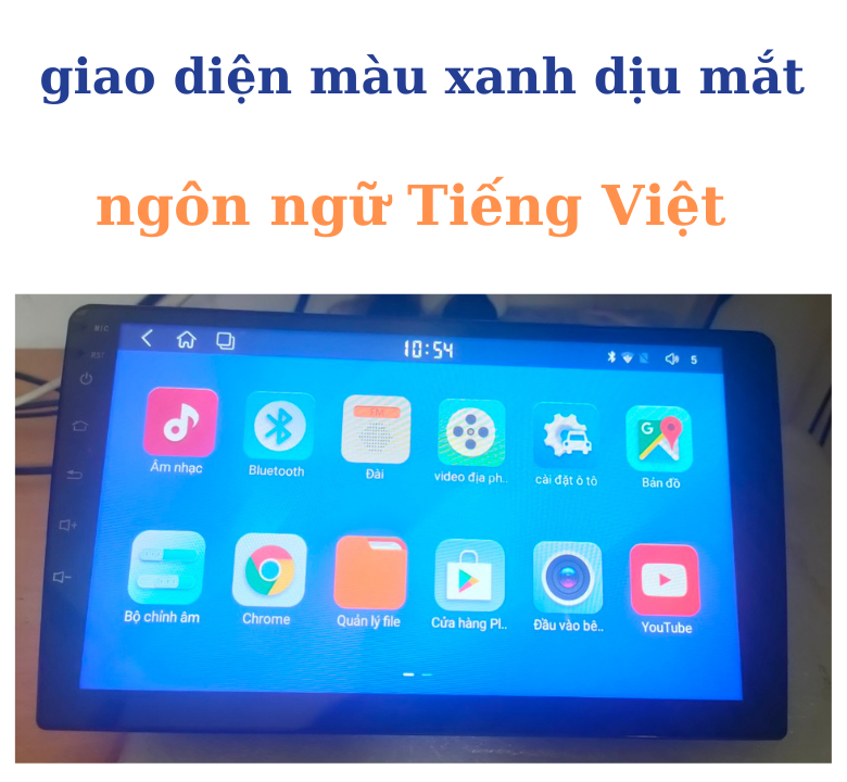 Màn hình android 9inch giá rẻ ram 4gb rom 64gb
