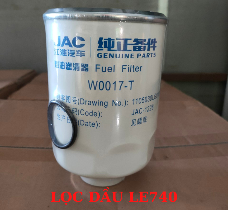 LỌC DẦU XE JAC N650PLUS
